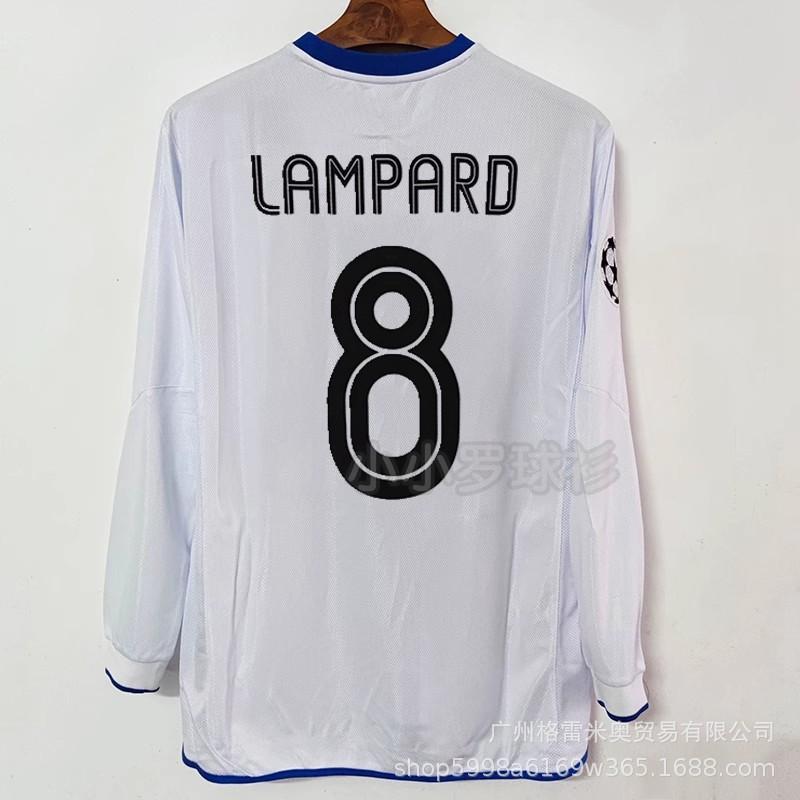 Retro Jersey Chelsea Series Jersey Long Short Sleeve Explosive Star Collection 8 Lampard 9 Torres Football Jersey