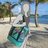 Dual Layer Mesh Sports Shoulder Bag Unisex Lightweight Travel Outdoor Makeup Toiletry Organizer Ideal Holiday Gift For Men Women