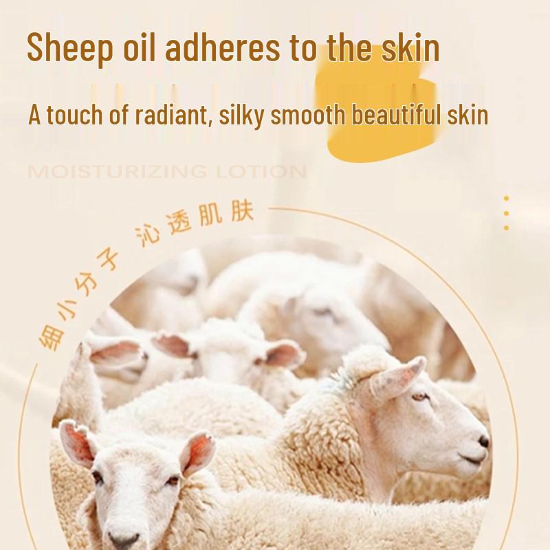 Goat Milk & Horse Oil Moisturizing Hand Lotion - Anti-Dryness & Roughness, Perfect for Autumn/Winter Body Care