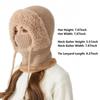 Hooded Balaclavas Face Mask Neck Scarf Set Wind-Resistant Balaclava Ski Hat  for Cold Weather