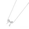 Bow Necklace Women'S Lamp Luxury Niche Design Clavicle Chain Annual Necklace Premium Durable Quality Useful Practical