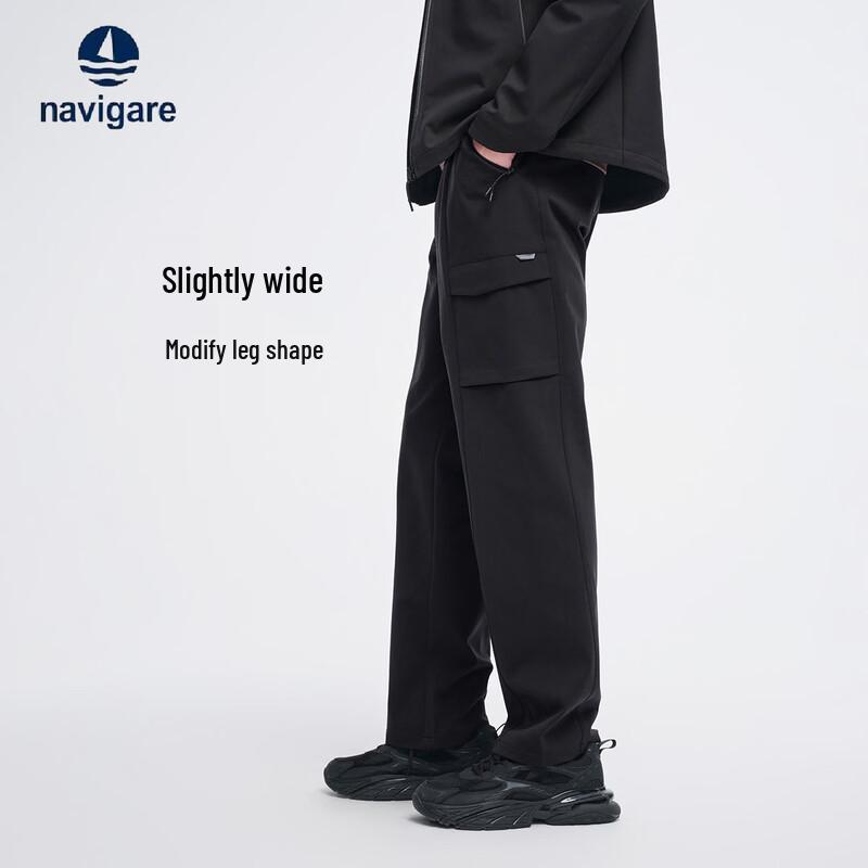 Navigare Men s Elastic Straight-Leg Casual Pants XL