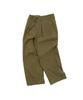 COTTON BELL Corduroy Cinch-Back Pants - Khaki