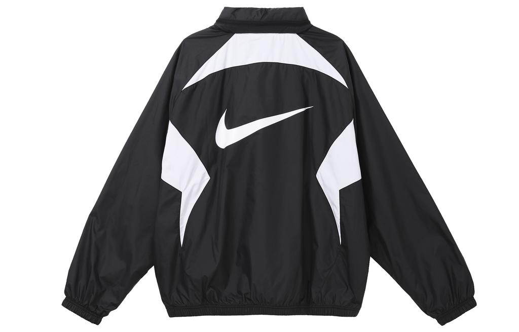 Nike Jackets Men's Black Stand Collar Moderate Other FB6571-010