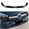 Front Bumper Lip Spoiler Splitter For GLE-class W167 C167 GLE350 GLE450 GLE53 AMG 2020-2023 ABS Body Kits