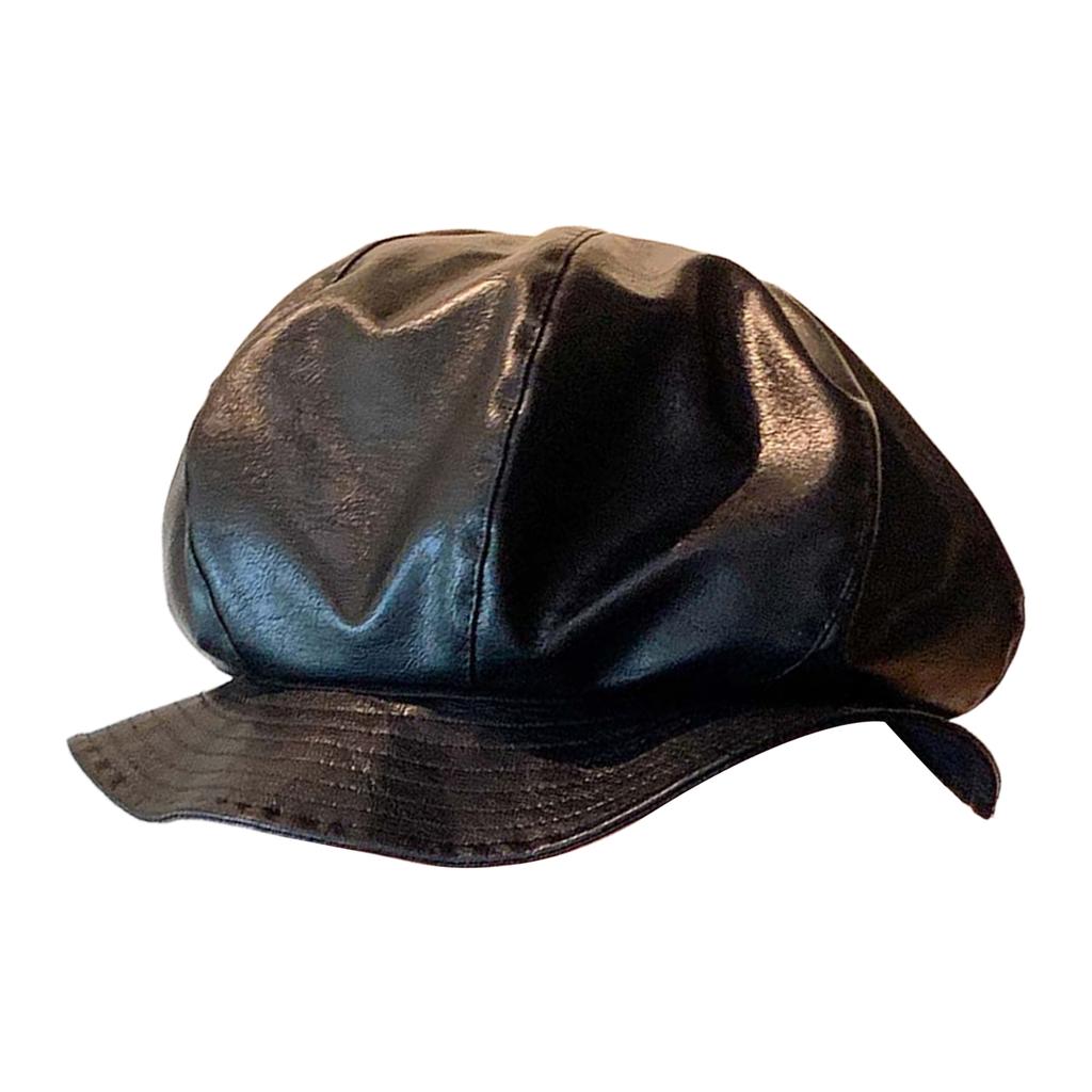 Women Cloud Beret Hat Korean Style Wrinkle Design Irregular Brim Spring Autumn Casual Fashion Headwear