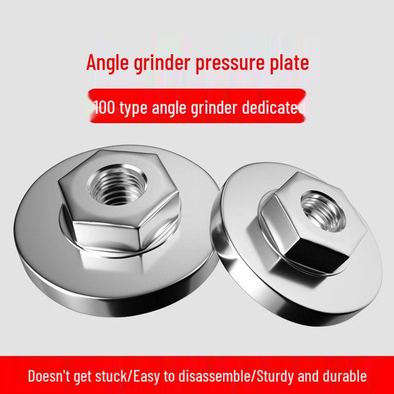 Nakrętka sześciokątna kołnierzowa do szlifierki kątowej typu 100 – Uniwersalny dodatek do szlifierek ręcznych