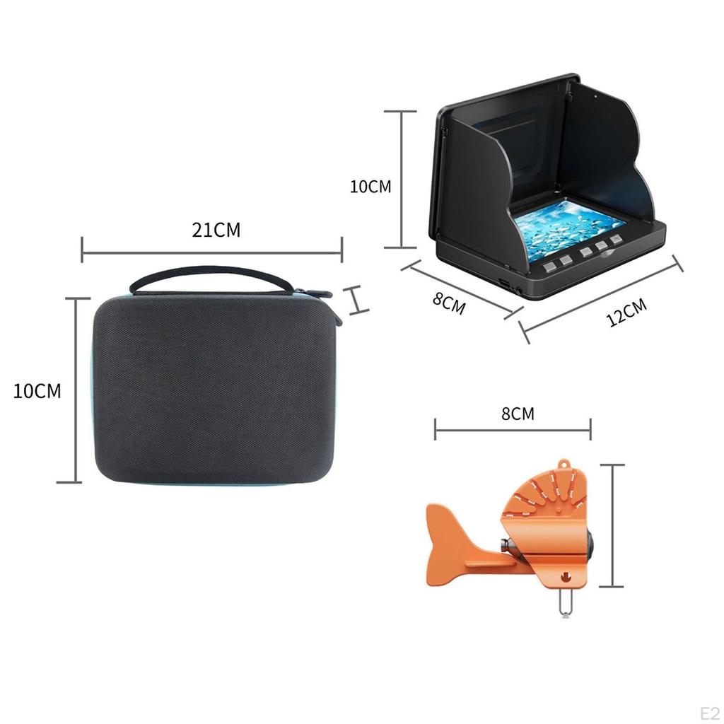 Screen Underwater Camera Portable Cable Accessories for Boat Fishing Lake Ice Suitable