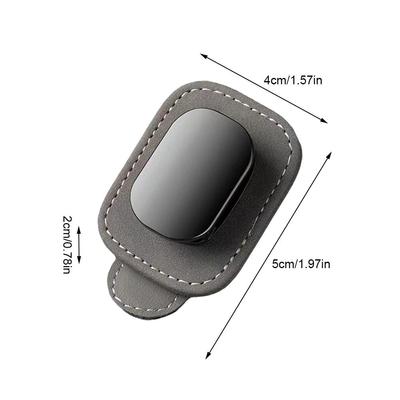 Car Glasses Clip Suede Sun Visor Sunglasses Holder Storage Clip Portable Glasses Holder Universal Car Eyeglasses Hanger