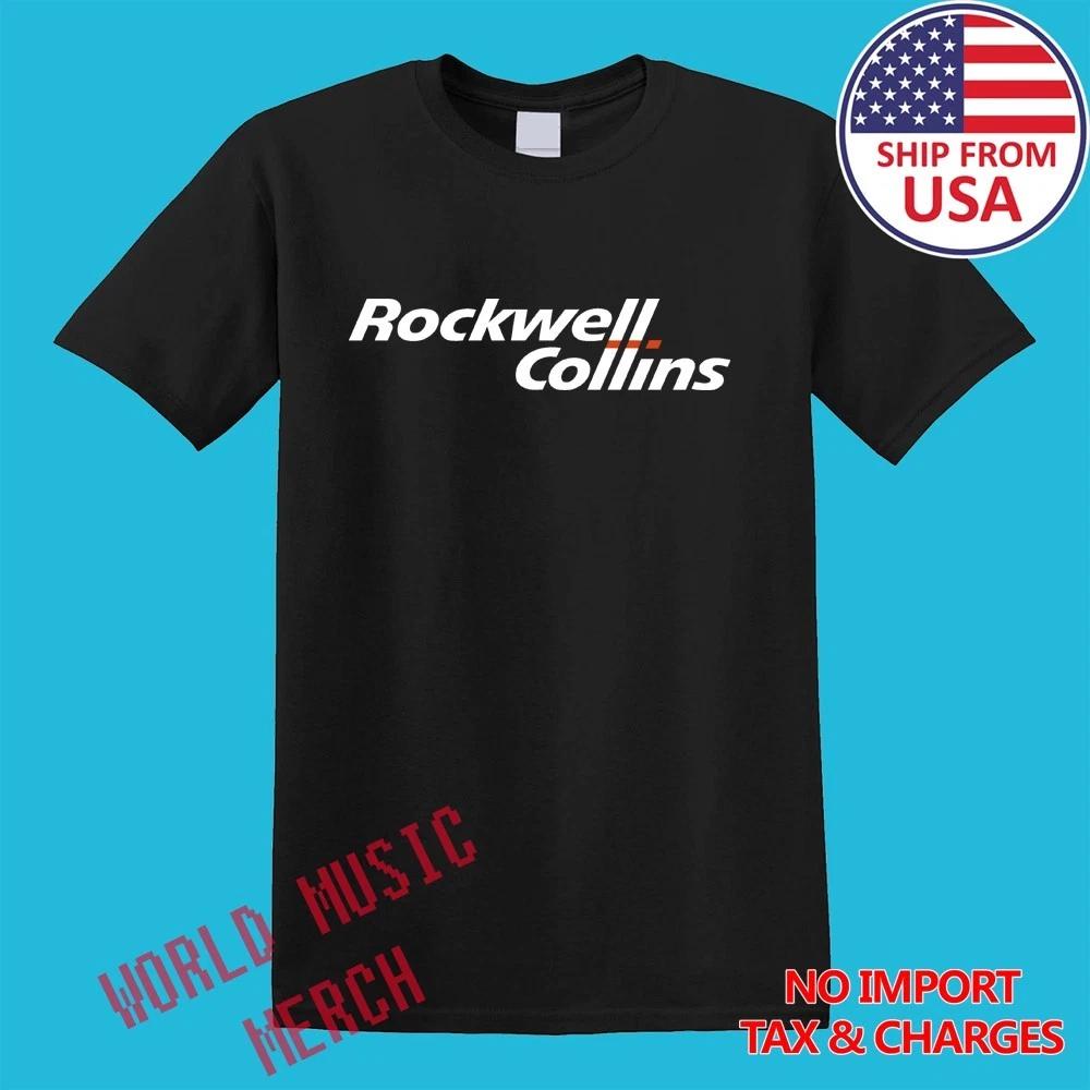 Rockwell Collins Military Aircraft Men s Black Size S-5XL L