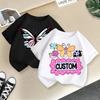 Children T-shirt 2-13Y Cute Cartoon Printed Kids 100% Cotton Clothes Tshirt Tops Tee Summer Kid T Shirt