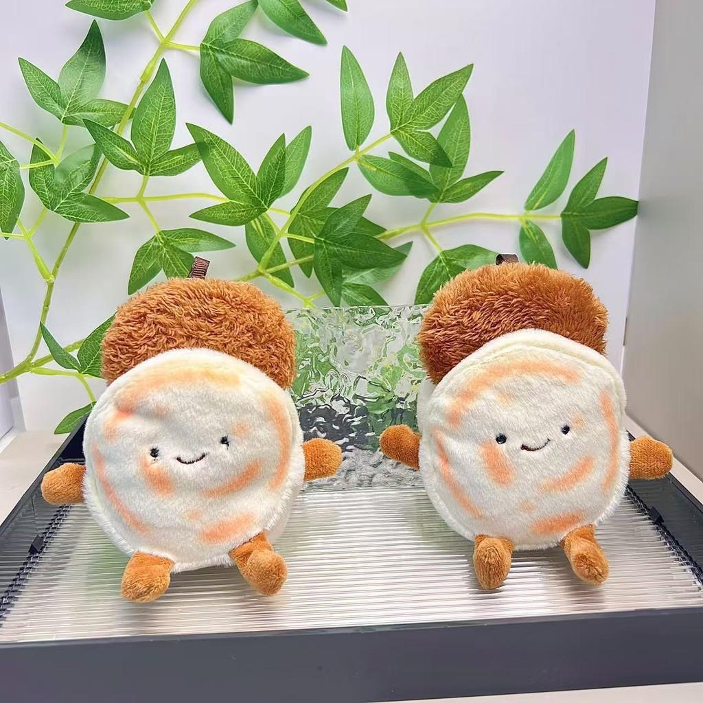Adorable Meat Xian Sandwich Plush Bag Charm With Soft Pp Cotton Filling In Colors Vibrant