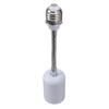 Ceramic E27 Bulb Socket Extender With Full Rotation Metal Base Heat Tolerance 400W For Lighting Adjustments