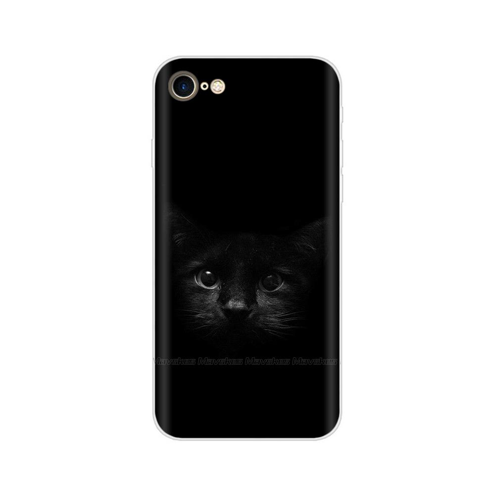 For iPhone SE 2020 Case Fashion Cartoon Soft TPU Back Cover For iPhone SE Clear Silicone Casing Protective Cases For iPhoneSE