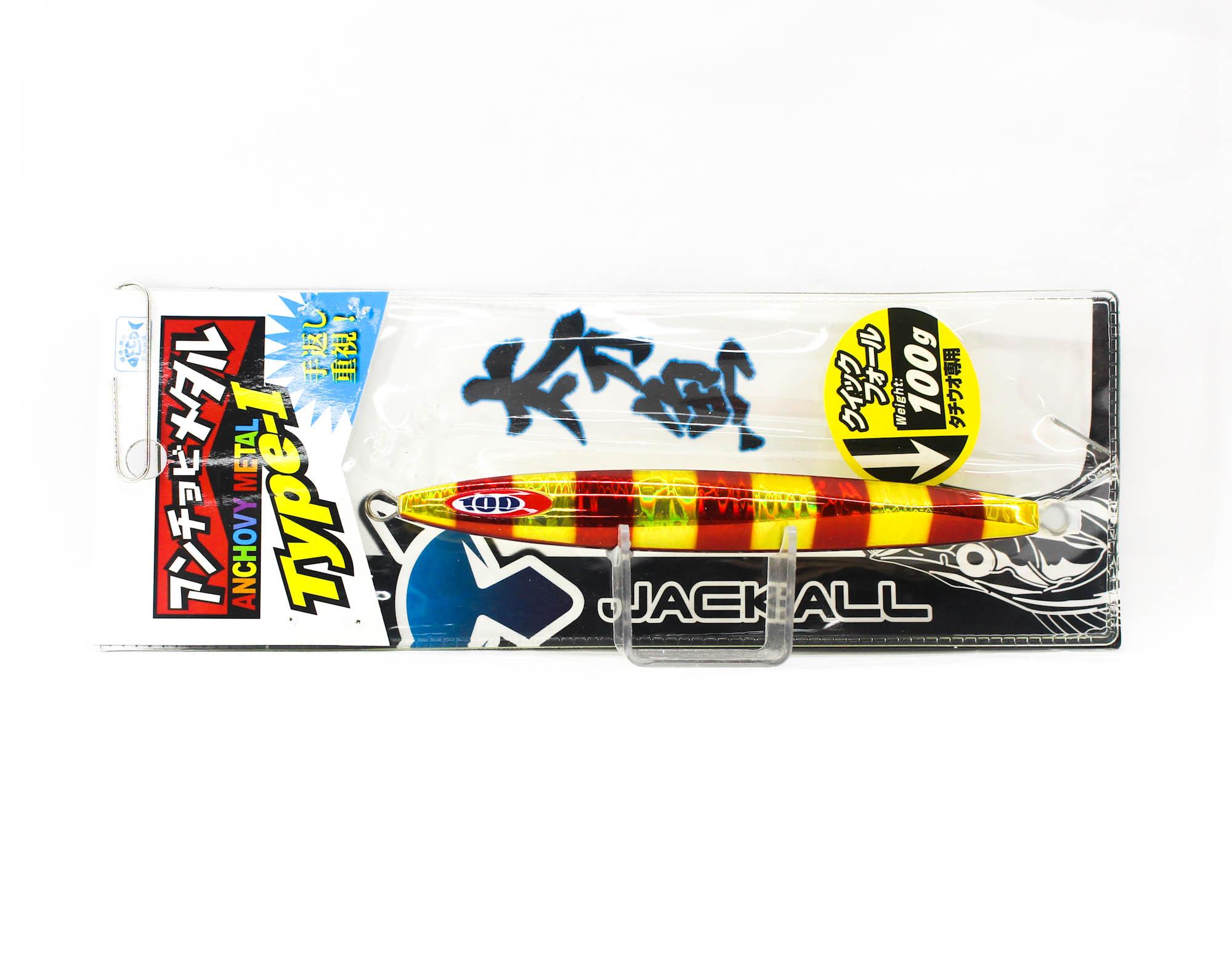 

Jackall Metal Jig Anchovy Type 1 Standard 100 grams Red (9718)