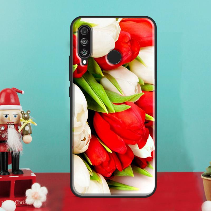 Tulip Flower Colorful For Huawei Nova 9 10 SE 12i 12s 11i 8i Y90 Y60 Y70 Y72 Y73 Y61 Y91 P30 P40 Lite P60 Pro Case