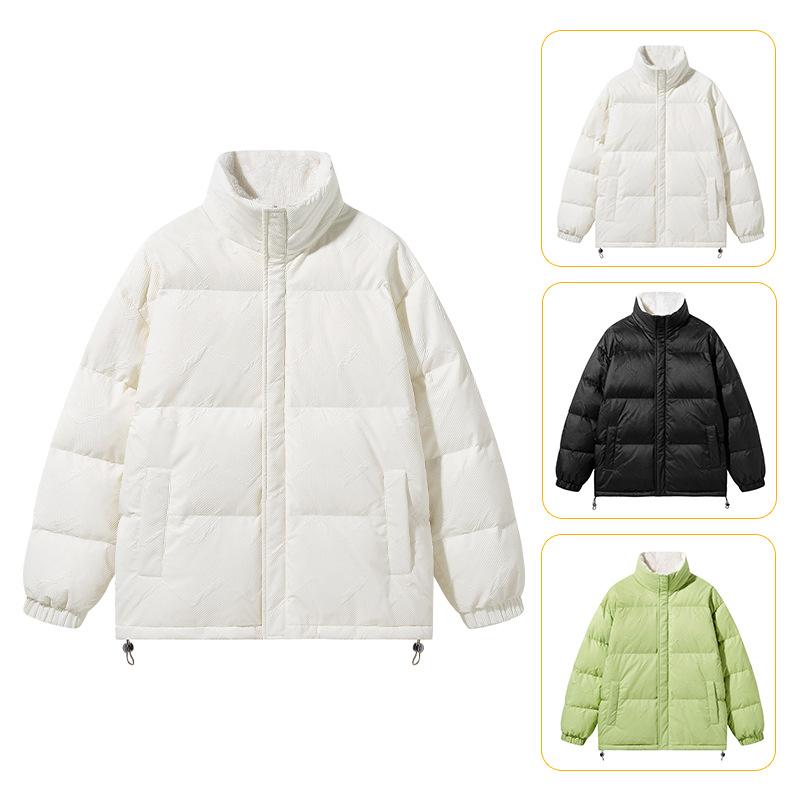 Новый национальный стандарт 90% бархата пуховик в стиле Гонконга модный универсальный — фото 4