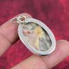 Laguna Lace Agate Pendant, Gemstone Jewelry 925 Solid Sterling Silver Pendant, Gift For Women Handmade Pendant