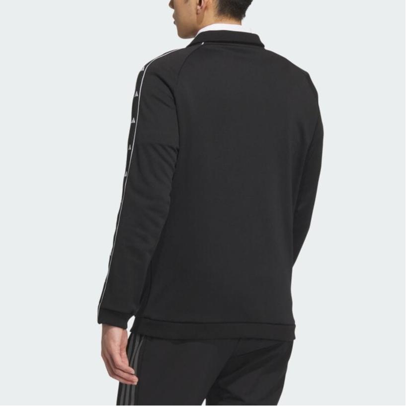 Adidas Thermal Fleece Archive Soft Comfortable Long Sleeve Jacket Unisex Jacket Black IM7238