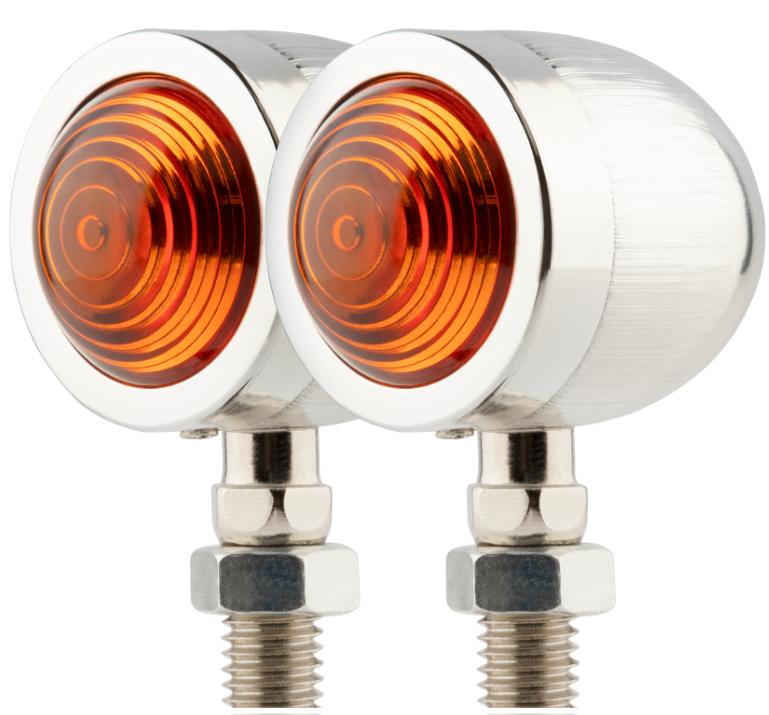 

Водонепроницаемый передний указатель поворота указатель поворота мини ретро пара мотоциклетных указателей поворота автомобильные аксессуары прочный