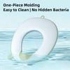 Customized Toilet Seat Cover for Children Potty Training Portable Plastic Toilet Seat with Non-Slip TPE Pads for Toddlers