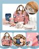 Compact Graffiti Mom & Baby Bag - Crossbody, Shoulder & Stroller Backpack with Insulation