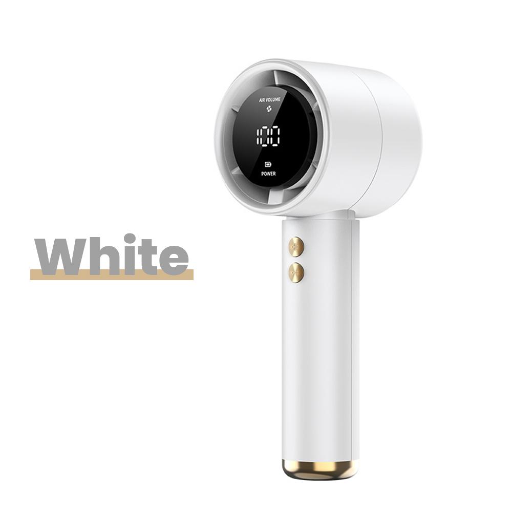 100-speed high-speed handheld fan USB mini portable rechargeable turbo desk fan