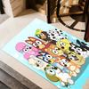 Bluey Bingo Adventure Carpet Perfect for Decorate room Entryway Dining Room Kitchen Antislip Carpet Decorate Offices Perfect Gift for Women/Men