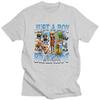 Just A Boy Brainrot Who Love Meme T Shirt for Men 100 Cotton Tshirt Casual Streetwaer Short Sleeve Tee Shirt Clothing Gift