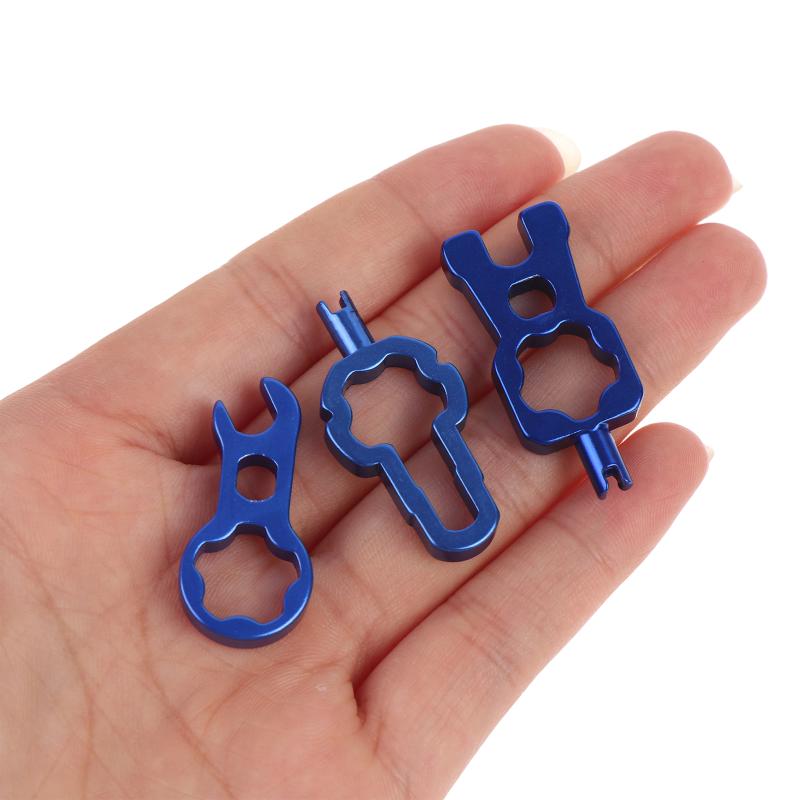 Bicycle Tire Valve Core Tool Lightweight Easy Operate Nozzle Disassembly Wrench 1Pcs for Home Bike Daily Maintenance