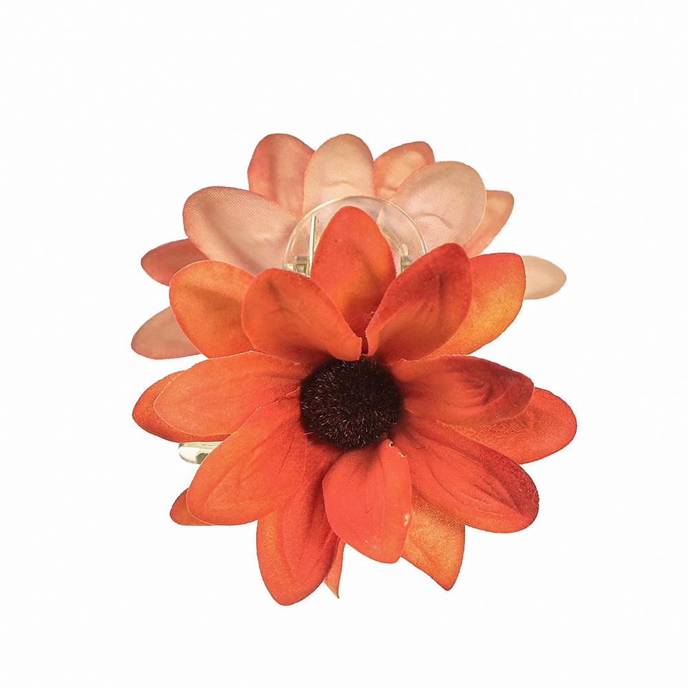 

New Solid Color Simulated Flowers Hair Clips Hairpin Fashion Hair Accessories Hair Claw For Women Girl