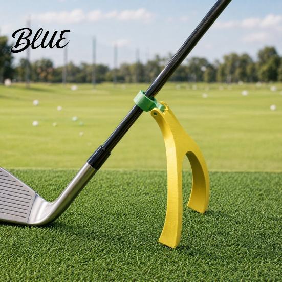 Backyard Golf Club Support 3D Printed Stand Keeps Your Clubs Clean