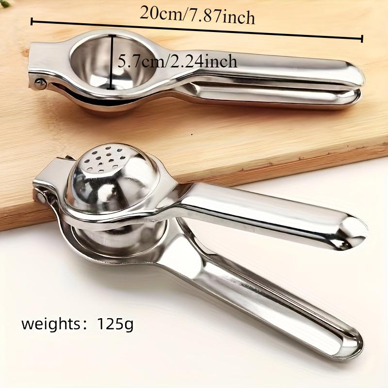 Heavy Duty Stainless Steel Manual Citrus Juicer Press Professional Lemon Squeezer for Home and Commercial Use