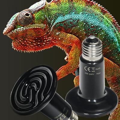 220V Pet Heating Light Bulb Waterproof Animals Heater Reptile Heater Pet Brooder  Reptile Habitat