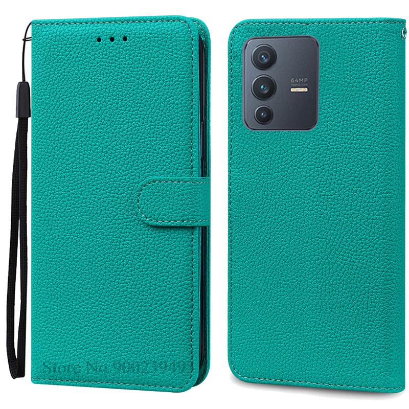 For Vivo V23 Case Vivo V23 5G Wallet Leather Flip Case For Vivo V2130 Cover Phone Case For Vivo V23 V 23 2130 Bumper Coque Funda