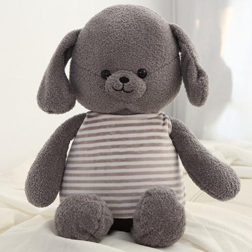 

. 1 шт 50 см супер мягкие кавайные плюшевые игрушки для собак милые животные плюшевые игрушки для собак для детей укомплектованные мультфильмы Брин серый