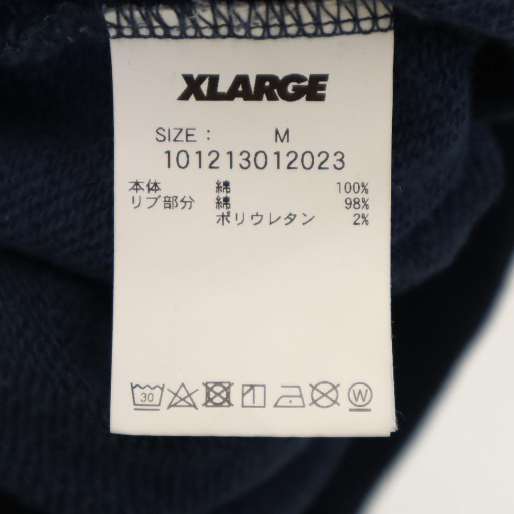 XLARGE Long sleeve sweat trainer M Navy Men's Used