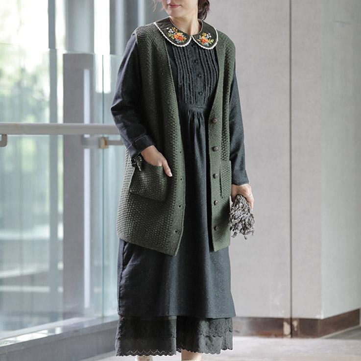 Seutailbaimiin Olive Long Dress
