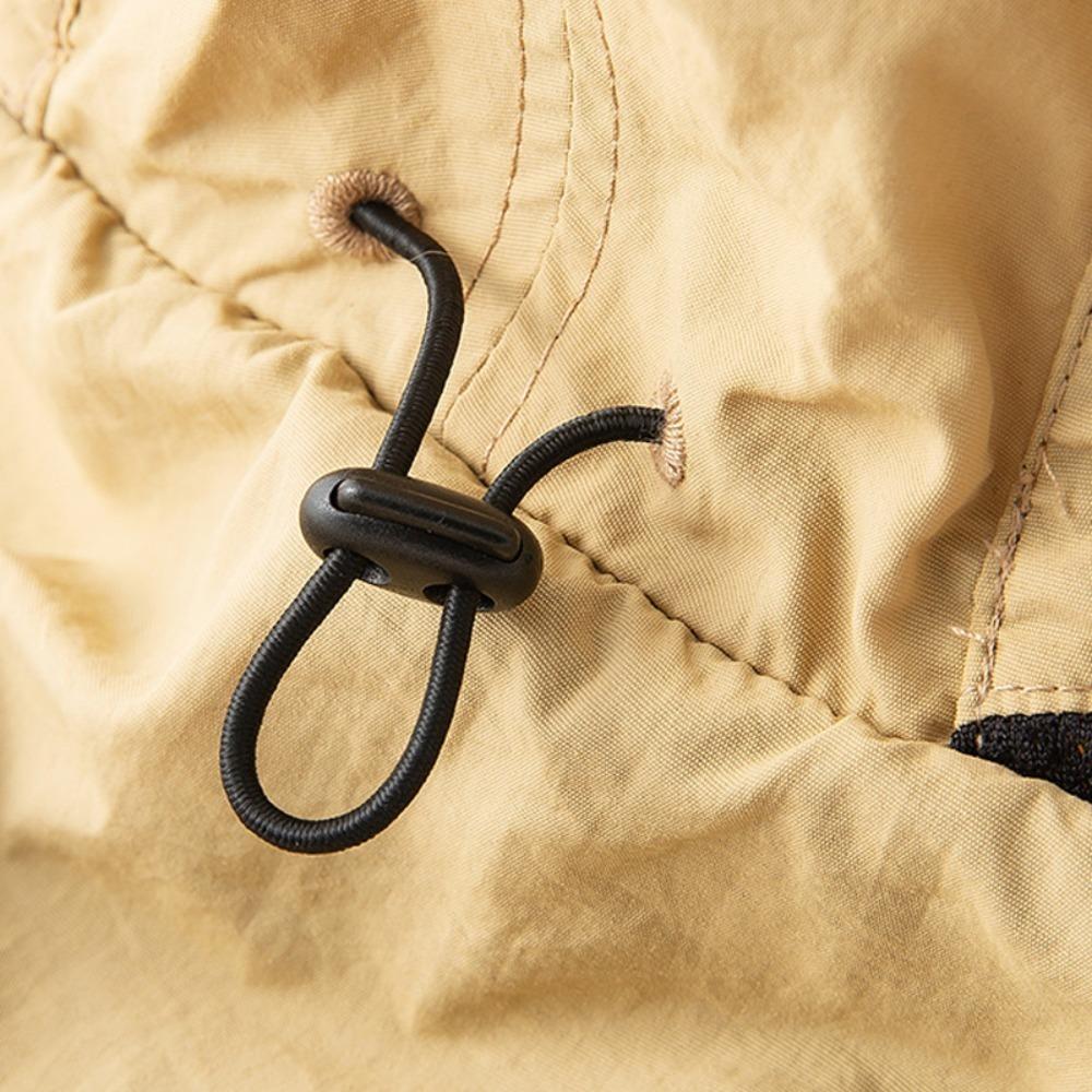 Cappello a Secchiello con Ampia Tesa Protezione UV Unisex con Cordino Antivento Regolabile per Campeggio all'Aperto Pesca Ciclismo Escursionismo Leggero Sole