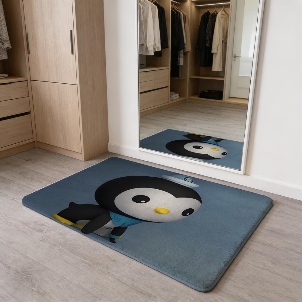 

Anime The Octonauts Floor Mat Flannel Door Mat Non-Slip Absorbent Washable Indoor Home Rug 40x60cm
