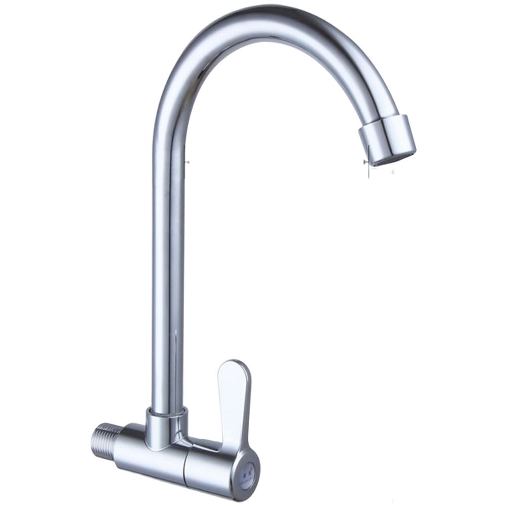 Easy Installation Wall Mounted Faucet 304 Stainless Faucet 304 Stainless Steel
