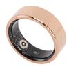 Smart Ring Rose Gold IP68 Water Proof Sleep Fitness Body Temperature Step Counting Ring for Reading Page Turning