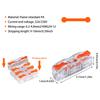 Inline Splicing Connector Inline Wire Connector Lever 1 to 1 Quick Conductor Combination Compact Splicing Wire Connectors