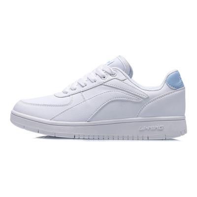 Youth Low-Top Skate Shoes Women Sneakers White Blue AGCP422-4