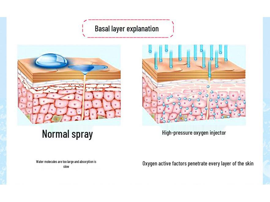 Handheld Nano Spray Oxygen Facial Hydration Device