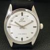 SWISS VINTAGE ENICAR STAR JEWELS 1140 HAND-WINDING MENS WHITE WATCH a702038-5 R208-a702038