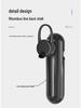 New Wireless Single Ear Bluetooth Headset with Digital Display and Ear Hook, Long Standby, Universal Compatibility.