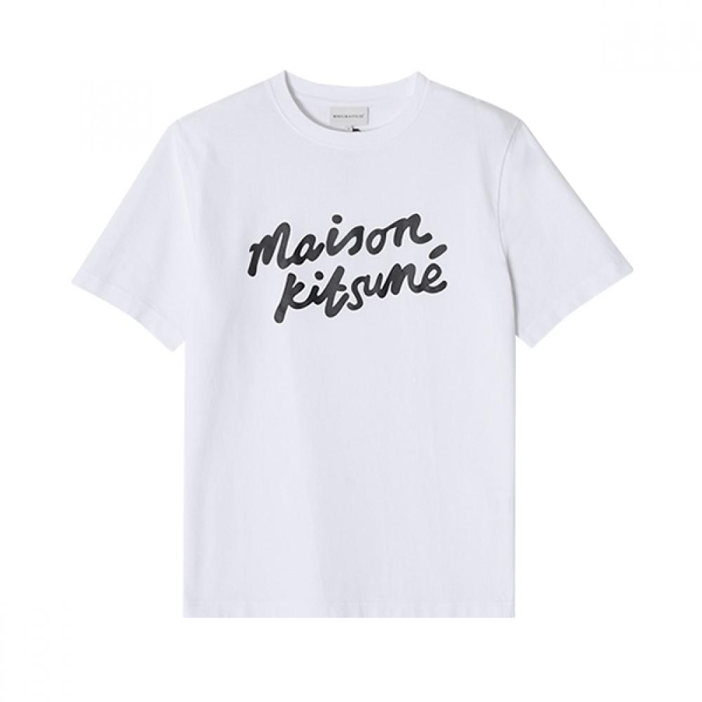 MaiSon KitSune Mm00101kj0118 M186 Handwriting Logo Men S Short Sleeve Tee MM00101KJ0118 M186 M 13560₽
