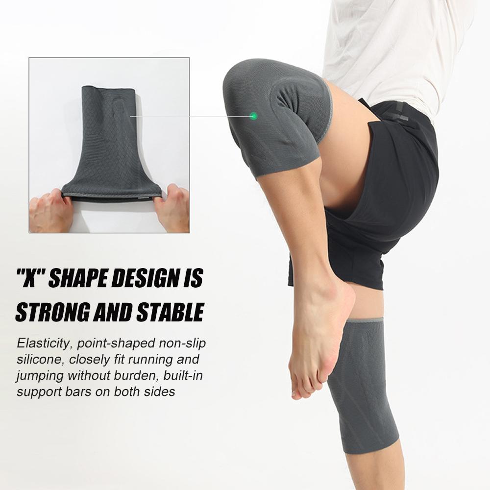 1Pcs Knee Braces for Men ,Women Knee Pain, Knee Compression Sleeves with Side Stabilizers Reduce Strain & Swelling,Pain Relief