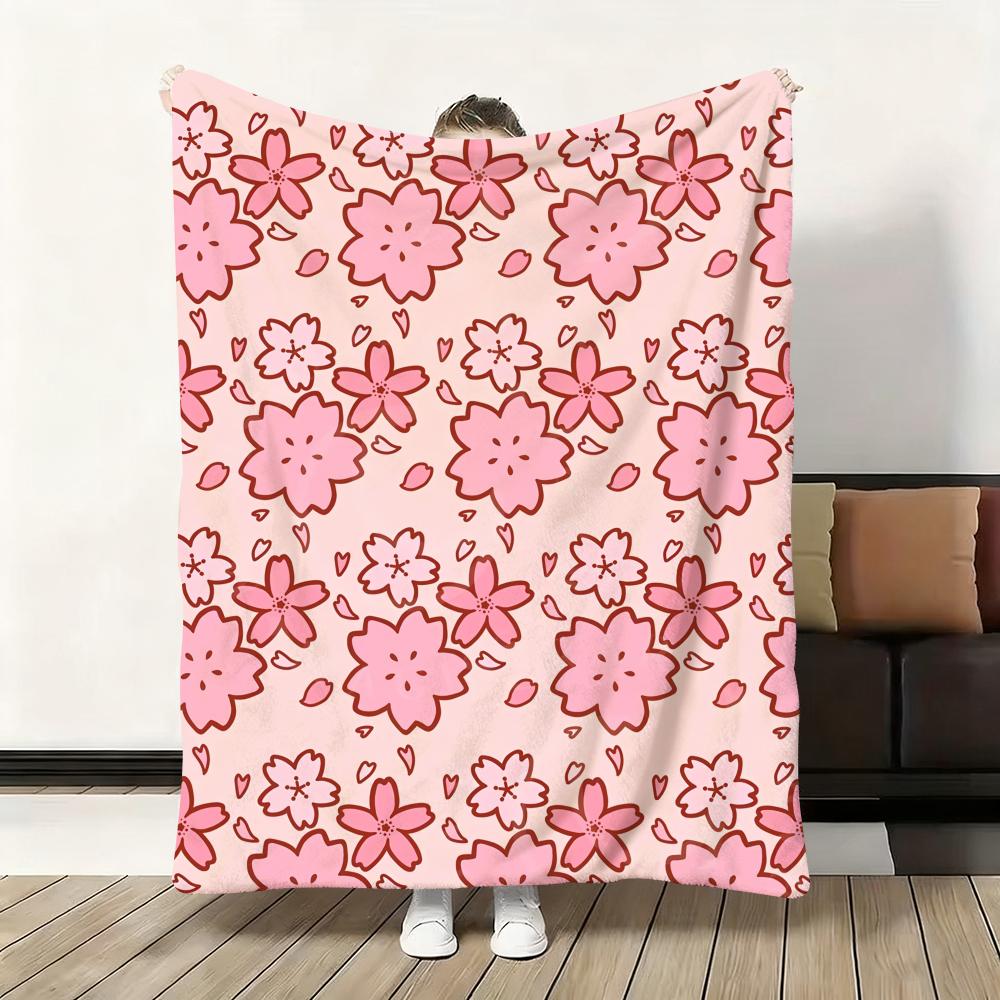 Japanischer Anime Samurai Wurfdecke Weiche Flanelldecke Warm Knie Hautfreundlich Überwurf für Sofa Büro Bett Reisen Winter Übergröße